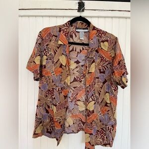 Radcliffe Patterned Short Sleeve Button Down